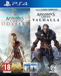 Compilation Assassin's Creed Odyssey + Assassin's Creed Valhalla - Édition Standard