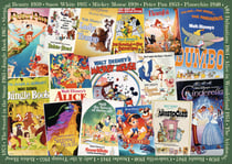 Puzzle 1000 p - posters vintage disney