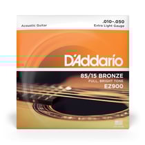 D'Addario - Cordes en Bronze pour guitare acoustique - D'Addario EZ900