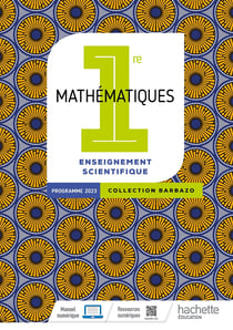 Mathématiques, enseignement scientifique - 1re - livre élève