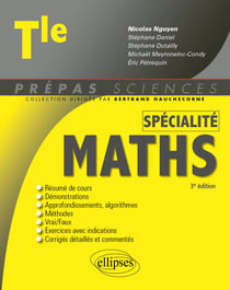 Spécialité mathématiques - terminale (3e édition)