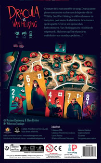 Dracula vs Van Helsing - Jeu de société à deux -  Jeu de stratégie - Mandoo Games