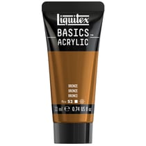 Tube de peinture acyrlique 22 ml Liquitex - Basics Acrylic - bronze