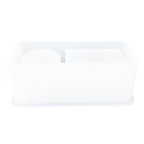 Moule en silicone - Porte stylo rond+carre - Jesmonite