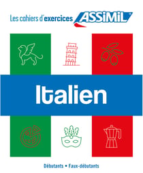 Les cahiers d'exercices : coffret cahiers italien collect