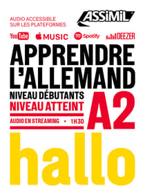 Apprendre l'allemand - niveau débutants>A2