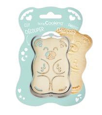 Découpoir + embosseur ScrapCooking® - Oursons