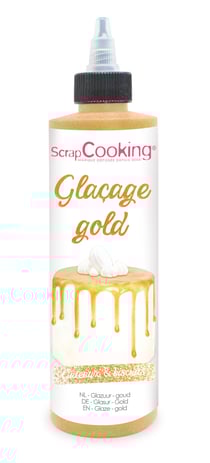 Glaçage goût chocolat ScrapCooking - Doré - 130 g