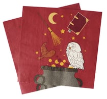 Lot de 20 serviettes en papier ScrapCooking® - Sorcier