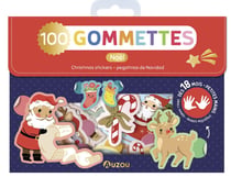 100 GOMMETTES - NOËL