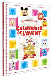 Mes premières histoires : Calendrier de l'avent : 24 histoires pour attendre Noël