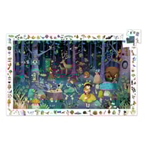 Puzzle observation 100 pièces - La forêt enchantée - Djeco