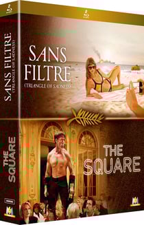 Palme d'Or - Coffret : Sans filtre (Triangle of Sadness) + The Square