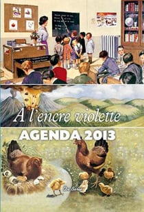 À l'encre violette - agenda 2013