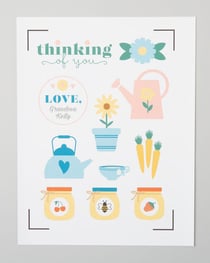 Lot de 5 autocollants imperméables et imprimables holographiques Cricut™ – A4 21 x 29,7 cm