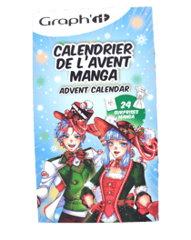 Calendrier de l'Avent dessin MANGA - Graph'it
