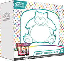 Coffret Ronflex- Pokemon Écarlate et Violet 151 - Jeu de cartes à jouer et à collectionner