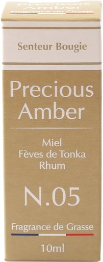 Parfum bougie - Precious Amber n°05 - 10 ml - Créalia