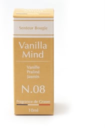 Parfum bougie - Vanilla Mind n°08 - 10 ml - Créalia