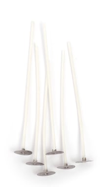 Lot de 6 mèches pour bougie Graine Créative - 15 cm