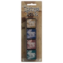 Ranger - Tampon encreur - Distress Mini ink pad Kit 12