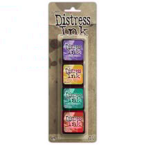 Ranger - Tampon encreur - Distress Mini ink pad Kit 15