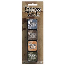 Ranger - Tampon encreur - Distress Mini ink pad Kit 9