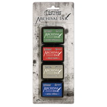 Ranger - Tim Holtz Distress Archival mini ink pad Kit 6