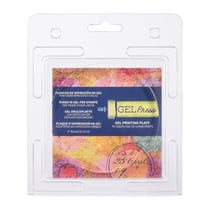 Gel Press - Plaque d'Impression en Gel Cercle ø10,16cm