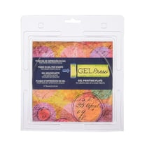Gel Press - Plaque d'impression en Gel Cercle 15,24cm