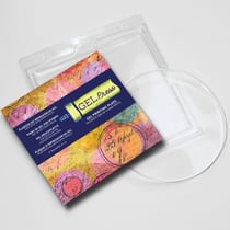 Gel Press - Plaque d'impression en Gel Cercle 20,32cm