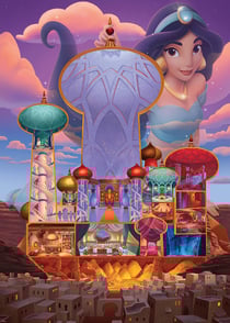 Puzzle 1000 pièces - Château des Disney - Jasmine