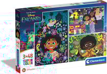 Puzzles 48 pièces - Encanto - 3 pièces