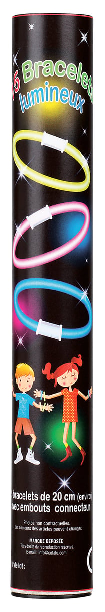 15 Bracelets Phosporescents - Kim Play