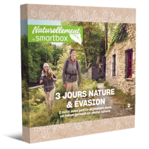 Coffret cadeau Smartbox - 3 Jours nature & évasion - 2 personnes