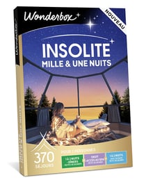 Coffret cadeau Wonderbox - Insolite : Mille & une nuits - 2 personnes