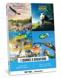 Coffret cadeau Wonderbox Connect - Multi-parcs - 2 personnes