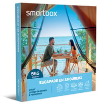 Coffret cadeau Smartbox - Escapade en amoureux - 2 personnes 