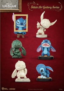 Figurine Beast Kingdom Stitch Art Gallery Series - Lilo et Stitch - Stitch - Modèle aléatoire - Produit vendu à l'unité