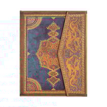 Carnet a couverture rigide safavide indigo - ultra - ligne - 144 p.