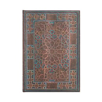 Carnet a couverture rigide etoile de minuit - midi - ligne - 144 p.