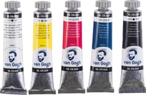Tubes de peinture à l'huile Van Gogh - 5 tubes de 20 ml