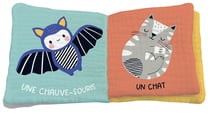 Mon premier livre tissu en lange : Bonne nuit
