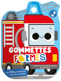 GOMMETTES FORMES - L'AVENTURE DE PETIT CAMION DE POMPIER