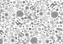 Papier cadeau Coloriage - 2 x 0,70 m