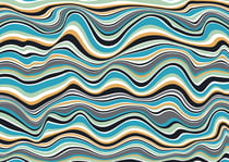 Papier cadeau - retro dandy - 2 x 0,70 m