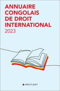 Annuaire congolais de droit international (édition 2023)