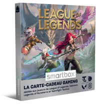 Carte cadeau Smartbox - Riot League of Legends - 20€
