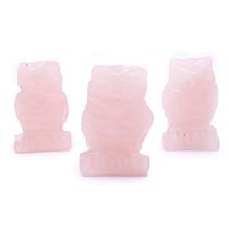 Chouette Camille Ambiance Nature - Quartz Rose - 50 mm