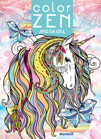 Color zen - arc-en-ciel (licorne)